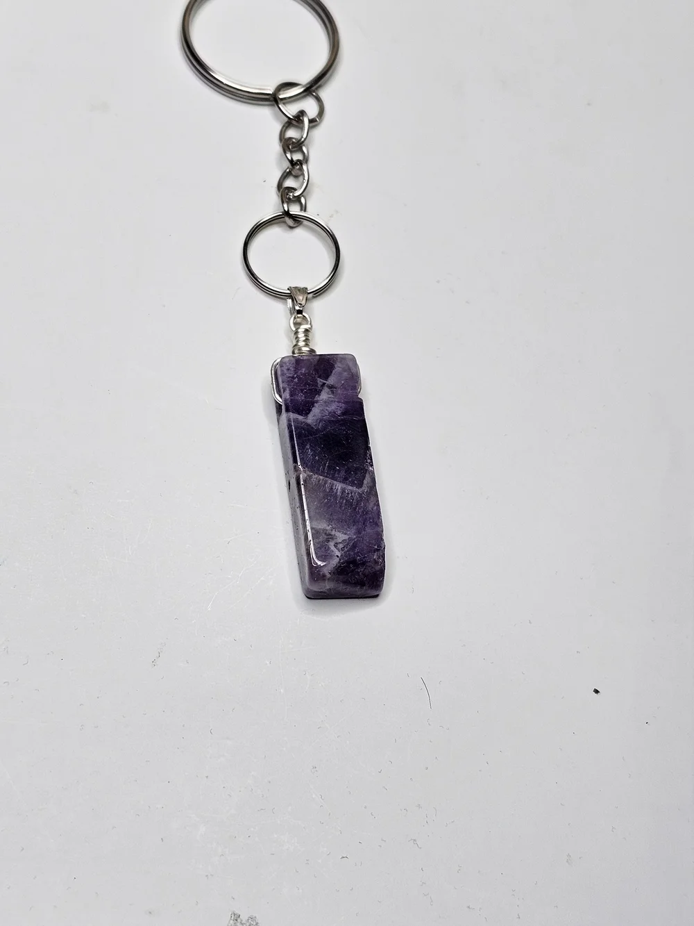 Handmade polished amethyst